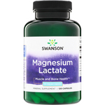 Swanson Magnézium (Laktát hořečnatý) 84 mg 120 kapslí