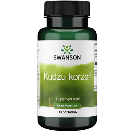 Swanson Full Spectrum Kudzu Root 500 mg 60 kapslí