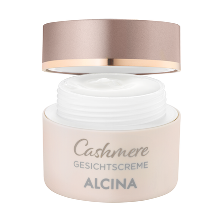 ALCINA Cashmere Face Cream – vyhlazující pleťový krém s kašmírovým extraktem pro suchou pleť, 50 ml