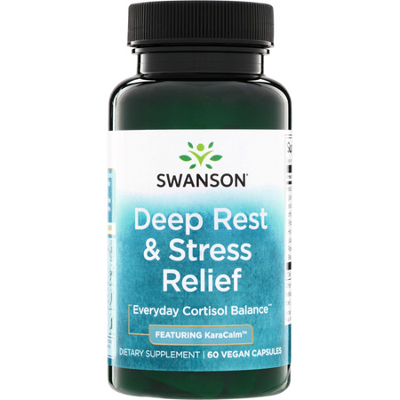 Swanson Deep Rest Stress Relief 60 veg kapslí