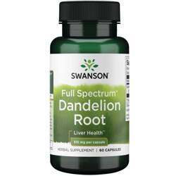 Swanson Pampeliška (Dandelion) 515 mg 60 kapslí