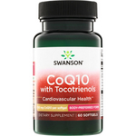 Swanson Koenzym Q10 100 mg + Tokotrienoly 10 mg 60 kapslí