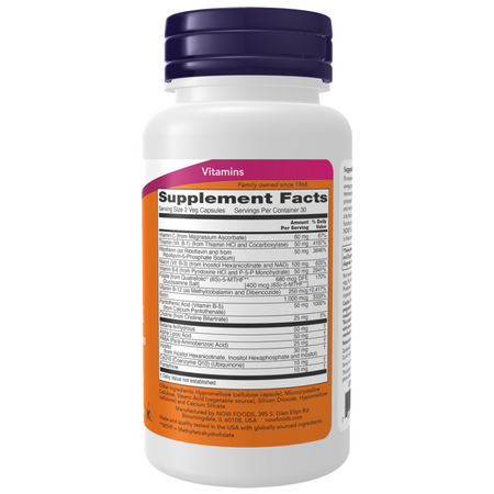 Now Foods Co-Enzyme B-Complex 60 veg kapslí