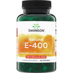 Swanson Natural Vitamín E-400 250 kapslí