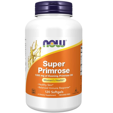 Now Foods Super Primrose 1300 mg 120 kapslí