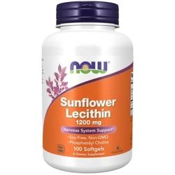 Now Foods Slunečnicový Lecitin 1200 mg 100 kapslí