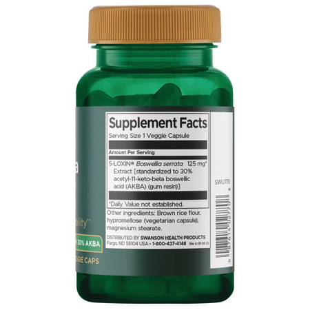 Swanson 5-Loxin Boswellia Serrata Extract 60 kapslí