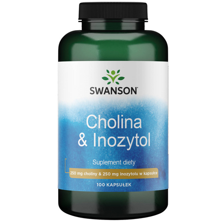 Swanson Cholin a Inositol 100 kapslí
