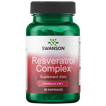 Swanson Resveratrol Complex 60 kapslí