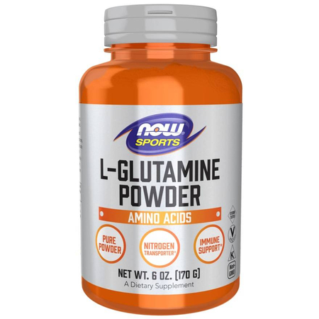 Now Foods L-Glutamin Pudr 170 g