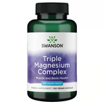 Swanson Triple Magnesium Complex 400 mg 100 kapslí