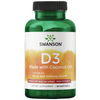 Swanson Vitamín D3 2000 iu Cholekalciferol s Kokosovým olejem 60 kapslí