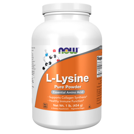 Now Foods L-Lysine Pudr 454 g