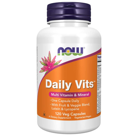Now Foods Daily Vits 120 veg kapslí