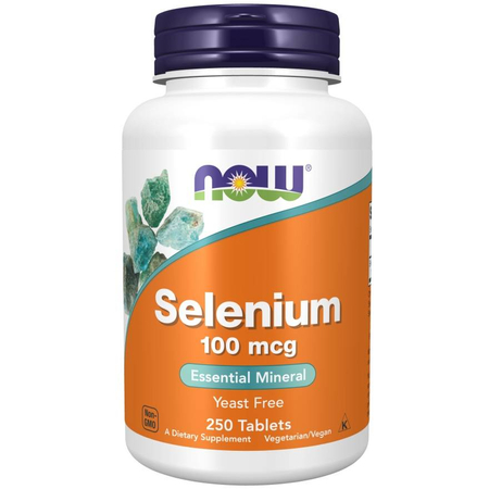 Now Foods Selen 100 mcg 250 tablet