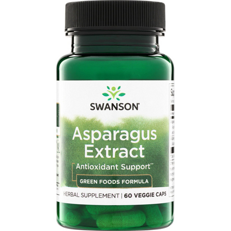 Swanson Chřest (Asparagus) Extract 60 kapslí