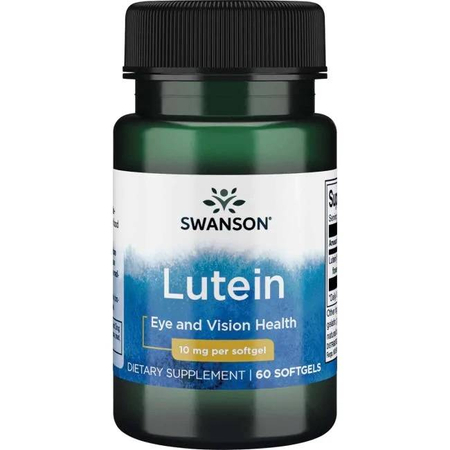 Swanson Lutein 10 mg 60 kapslí