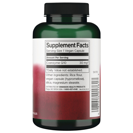 Swanson Koenzym Q10 30 mg 240 kapslí