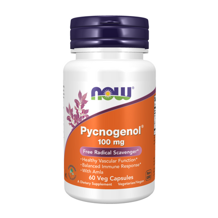 Now Foods Pycnogenol 100 mg 60 veg kapslí