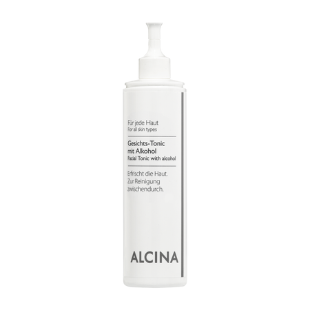 ALCINA For all skin types Facial Tonic with Alcohol – pleťové tonikum s alkoholem pro hloubkové čištění, 200 ml