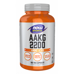 Now Foods AAKG 2200 mg 180 veg kapslí