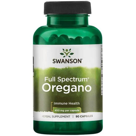 Swanson Oregano 450 mg 90 kapslí