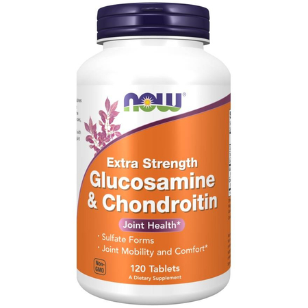 Now Foods Glucosamine a Chondroitin Extra Strength 120 tablet