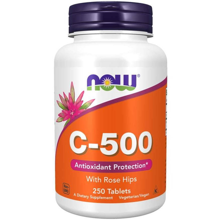 Now Foods Vitamin C-500 250 tablet