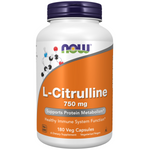 Now Foods L-Citrulline 750 mg 180 kapslí