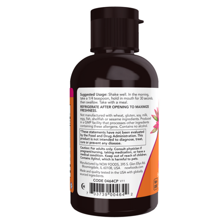 Now Foods Vitamin B-12 Complex Liquid 59 ml kapky