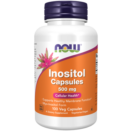 Now Foods Inositol 500 mg 100 veg kapslí