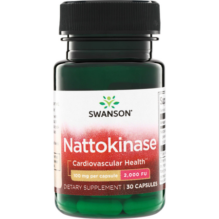 Swanson Nattokináza (Nattokinase) 100 mg 30 kapslí