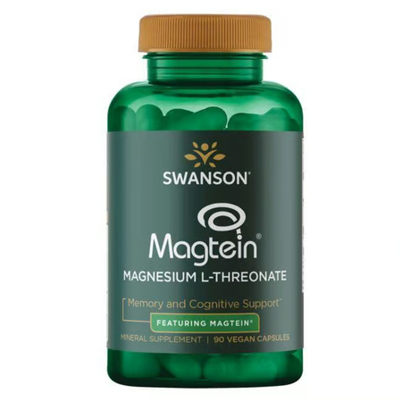 Swanson Magtein Magnesium L-Threonate 90 veg kapslí
