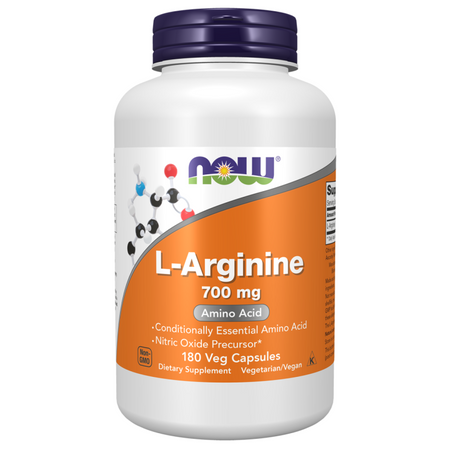 Now Foods L-Arginine 700 mg 180 veg kapslí