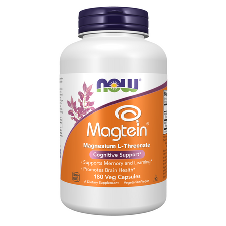Now Foods Magtein (Magnesium L-Threonate) 180 kapslí
