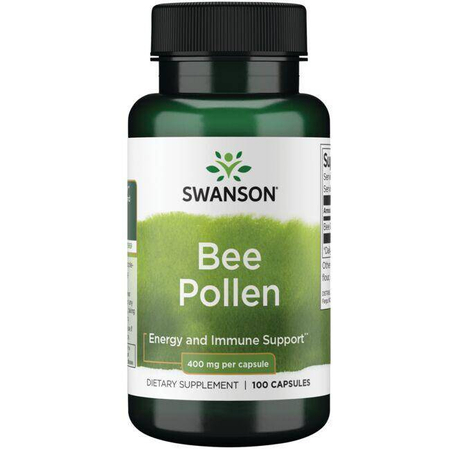 Swanson Včelí Pyl (Bee Pollen) 400 mg 100 kapslí