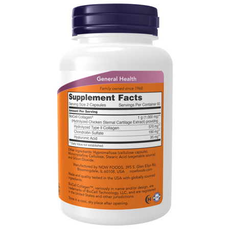 Now Foods BioCell Collagen 120 kapslí