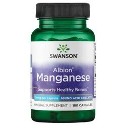 Swanson Albion Chelát Manganu 10 mg 180 kapslí