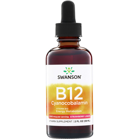 Swanson Vitamín B12 59 ml kapky