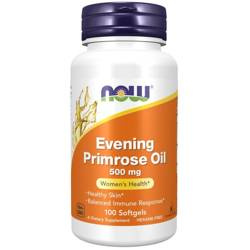 Now Foods Pupalkový Olej (Evening Primrose Oil) 500 mg 100 kapslí