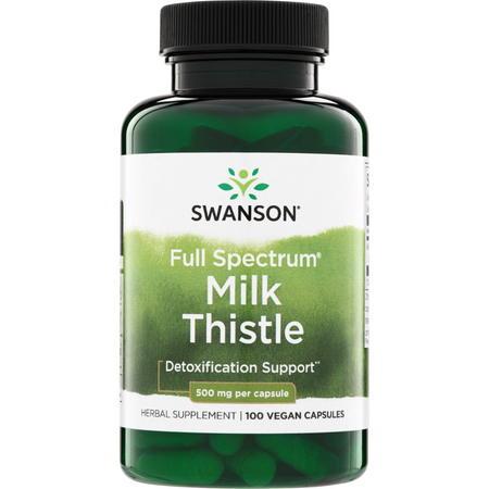 Swanson Ostropestřec Mariánský (Milk Thistle) 500 mg 100 kapslí