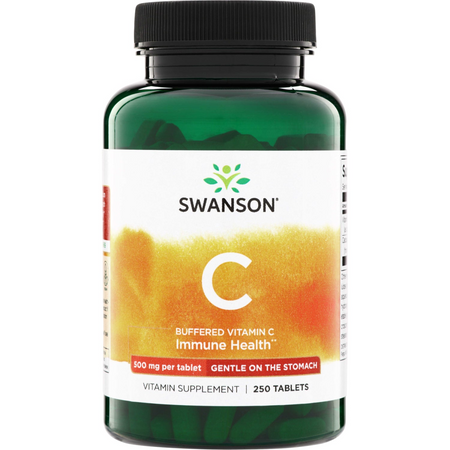 Swanson Vitamin C 500 mg Pufrovaný 250 tablet