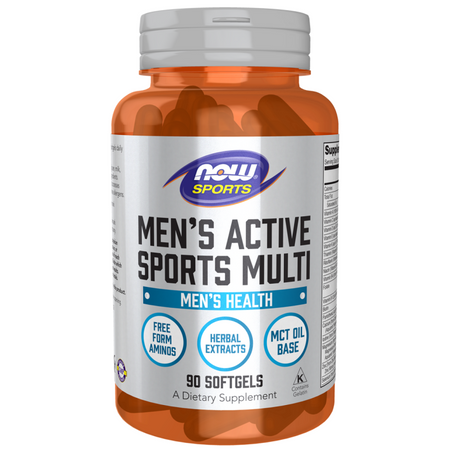 Now Foods Men's Active Sports Multi 90 kapslí