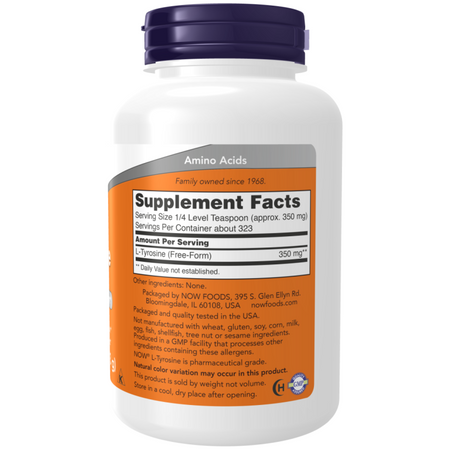 Now Foods L-Tyrosine Powder 113 g