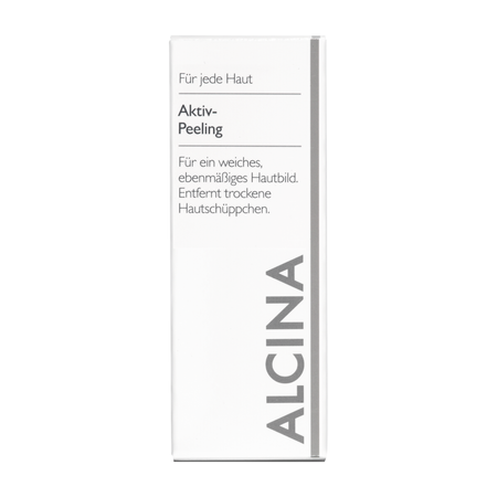 ALCINA For all skin types Active Peeling – pleťový peeling s křemelinovým granulátem, 50 ml
