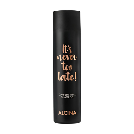 ALCINA It's never too late Shampoo – šampon pro řídnoucí vlasy s kofeinovým komplexem, 250 ml