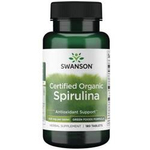 Swanson Certifikovaná Organická Spirulina 500 mg 180 tablet