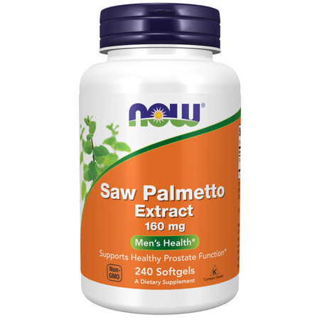 Now Foods Saw Palmetto Extract 160 mg 240 kapslí