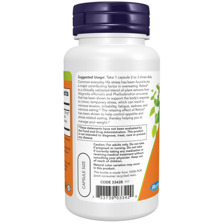 Now Foods Relora 300 mg 120 veg kapslí