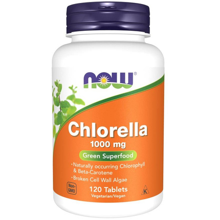 Now Foods Chlorella 1000 mg 120 tablet